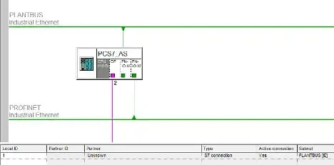 NetPro View after connection is inserted.