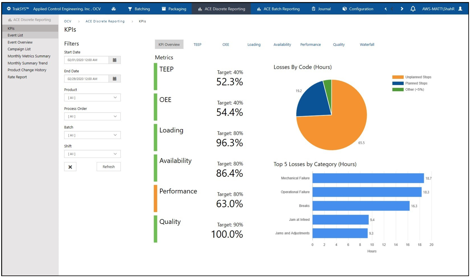 Implementing an Enterprise-Wide MES Case History | ACE